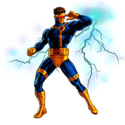 Personagem selecionado: Ciclope